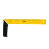 Угольник металлический 350 мм, желтый, "Maximum" (Максимум) MX 46610